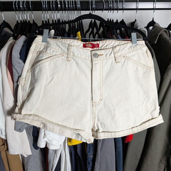 Dickies Pants - DICKIES heavyweight denim women's shorts